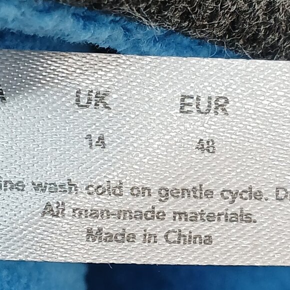 RockDove SLIPPERS NWT Two-Tone Gray/Blue Memory Foam Washable XXL Men's Size 15 - Picture 16 of 16
